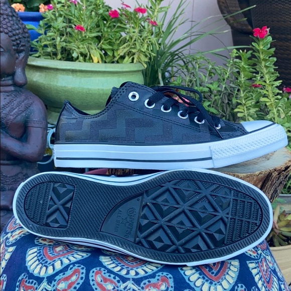 New Zig Zag Shimmer Converse All Stars 7.5 - Picture 10 of 14